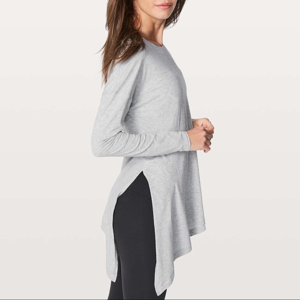 lulu lemon to the point long sleeve top